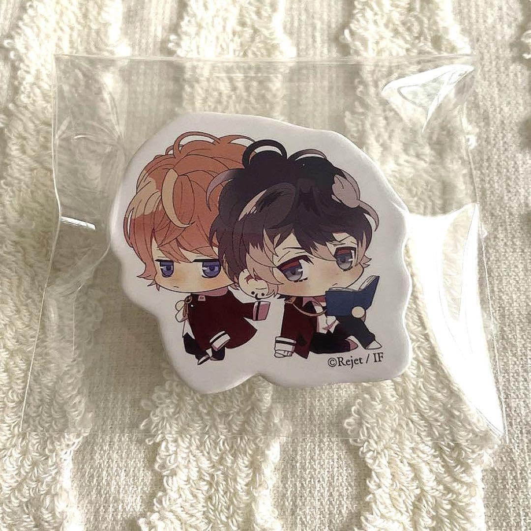 DIABOLIK LOVERS 缶バッジ カラオケの鉄人 無神ルキ 逆巻シュウ DIABOLIK LOVERS 缶バッジ カラオケの鉄人 無神ルキ 逆巻シュウ